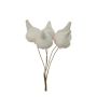 Fake vegetable Garlic THANE, 6 pieces, white, 4.7"/12cm