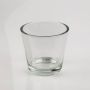 Glass planter RANA, clear, 5"/13cm, Ø5.5"/14cm