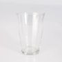 Glass vase JENNY EARTH, clear, 8"/19,5cm, Ø5.5"/14cm