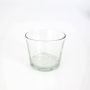 Plant pot made of glass ALENA, clear, 4.9"/12,5cm, Ø5.7"/14,5cm