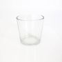 Plant pot made of glass ALENA, clear, 7.5"/19cm, Ø7.3"/18,5cm