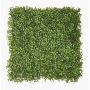 Artificial Boxwood mat HEINZ, weatherproof, 20"x20"/50x50cm