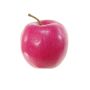 Decorative fruit Apple HENNY, fuchsia-red, 3.3"/8,5cm, Ø 3.1"/8cm