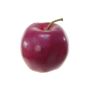 Decorative fruit Apple HENNY, red, 3.3"/8,5cm, Ø 3.1"/8cm