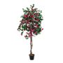 Artificial Bougainvillea BANU, real stems, blooms, pink, 6ft/180cm