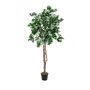 Artificial Bougainvillea BANU, real stems, blooms, white, 5ft/150cm