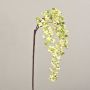 Artificial Elderberry Branch SWANTJE, fruits, cream-green, 16"/40cm