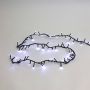 String lights GÜNTER, 350 LEDs, cool white, outdoor use, 8 programmes, 25ft/7.5m