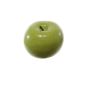Plastic fruit Apple AILIM, green, 2.4"/6cm, Ø 2.6"/6,5cm
