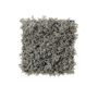 Artificial plant hedge / mat Icelandic moss HAVAH, grey, 10"x10"/25x25cm