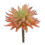 Artificial succulent Echeveria elegans LUGA, spike, orange-green, 6.3"/16cm