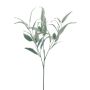 Decorative eucalyptus branch MALWINE, Eco Collection, green, 30"/75cm