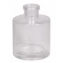 ORINOCO decorative bottle, glass, transparent, 8.8 cm, Ø6.7 cm