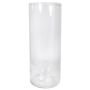 SANYA OCEAN flower vase, glass, cylindrical, clear, 50 cm, Ø19 cm