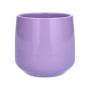 ZIOKA ceramic flower pot, purple, 13.5 cm, Ø 14.5 cm