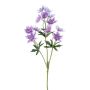 Artificial flower branch Scabiosa FROSA, purple, 26"/65cm