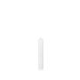 FRANZISKA fireplace candle, white, 30 cm, Ø5 cm, 64 hours – Made in Germany