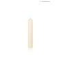 Altar candle MERRITT made from 10% beeswax, ivory, 16"/40cm, Ø2.4"/6cm, 84h - Made in Germany