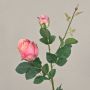 Artificial rose CARUSA, light pink, 31"/80cm, Ø3.1"/8cm