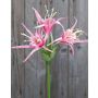 Artificial flower Spider lily VICTORIA, pink, 30"/75cm, Ø6.7"/17cm