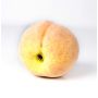 Artificial peach CAITLIN, red-yellow, 3"/7,5cm, Ø3"/7,5cm
