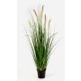 Fake foxtail grass FEHMI with panicles, green, 3ft/95cm