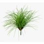Fake reed grass ELIAS, on spike, big, green, 22"/55cm