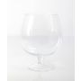Cognac snifter XXL LIAM on foot, glass, clear, 9"/24cm, Ø7.5"/19cm