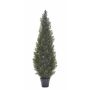 Artificial Cedar EDELA, UV-resistant, green, 5ft/150cm