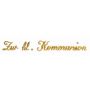 Wax lettering ‘For Holy Communion’ BERIA, gold, 1 x 8.3 cm