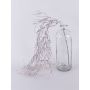 Decorative willow branch FUNA, glitter, snow-covered, brown, 3ft/100cm