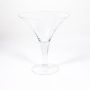 XXL Martini glass SACHA AIR on stand, clear, 12"/30cm, Ø10"/25cm