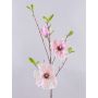 Artificial magnolia spray FINAH, light pink, 3ft/90cm, Ø3.5"-5.9"/9-15cm