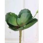 Artificial kalanchoe STAMATIA on spike, green, 8"/20cm