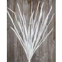 Artificial Reed Grass Branch MIRON, white, 4ft/120cm