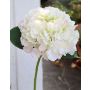Artificial hydrangea MALENA, white-green, 16"/40cm, Ø7"/19cm