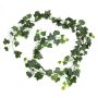 Fake Ivy garland TILL, UV-resistant, green, 7ft/205cm