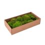 Layers of real moss for decorating MARCO, 10 pieces, green, 3.9"-5.9"/10-15cm