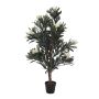 Artificial Oleander MINOU, real stems, flowers, white, 4ft/120cm