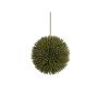 Plastic allium flower JENNA, crossdoor, green, Ø8"/20cm