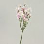 Artificial sea aster NAMINA, white-light pink, 18"/45cm