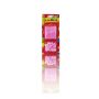 Birthday lights LULUNA with 20 candles and 20 holders, pink, 6,5cm, Ø0,5cm