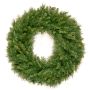 Artificial fir wreath EDINBURGH, green, Ø3ft/90cm