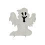 Halloween decoration: SPOOKY GHOST ghost silhouette, white, 58cm