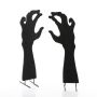 Halloween decoration silhouette hands SPOOKY HANDS, black, 40cm