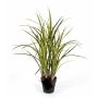 Artificial reed grass HANNI, green, 31"/75cm