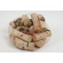 Birch bark pieces, scatter decoration BÖRGE, white-brown, 2.6"/6.5cm, Ø0.8"-1.6"/2-4cm