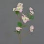 Artificial Dogwood spray KOHANA, with blooms, pink, 28"/70cm