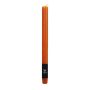 Candle AURORA for candlestick, orange, 11"/27cm, Ø0.9"/2,2cm, 10h - Made in Germany