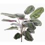 Artificial Calathea medallion BRIHANNA, spike, green, 30"/75cm